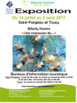 expo st fargeau et&nbsp;tourcy