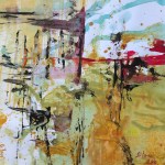 Acrylique ocre et&nbsp;couleurs